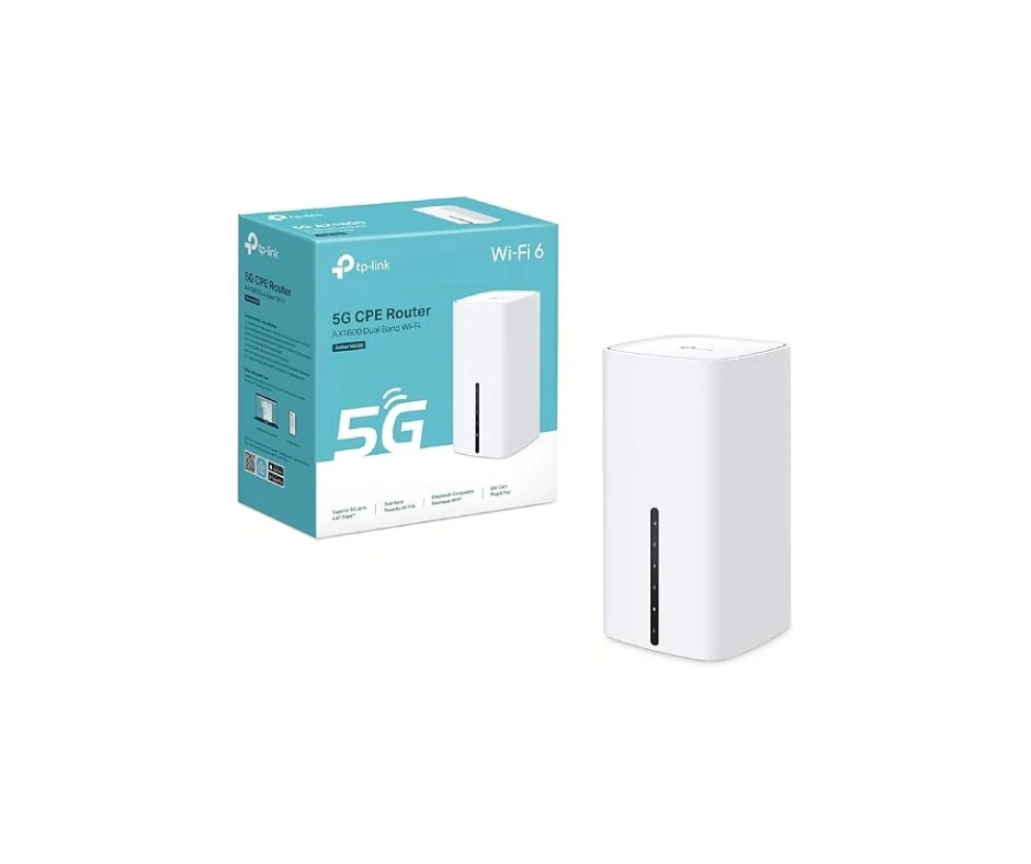 TP-Link Archer NX200 5G Wi-Fi 6 AX1800Mbps Router with SIM, Dual Band, Plug & Pl