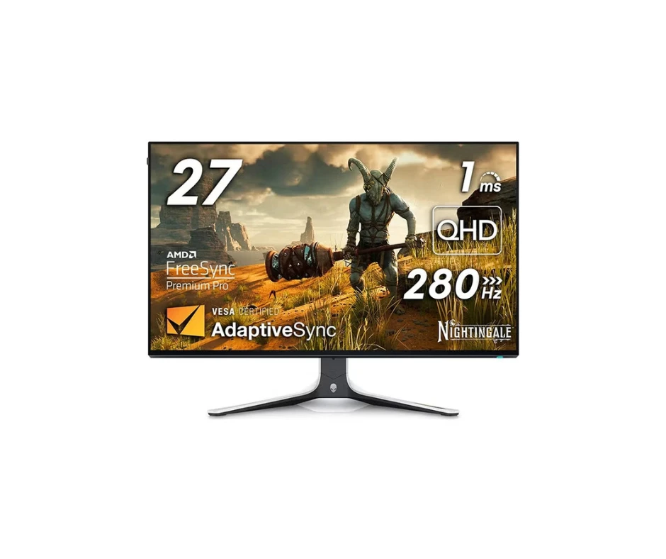 Dell Alienware 27" Gaming Monitor, Fast IPS Nano Color Panel, QHD (2560x1440) Re