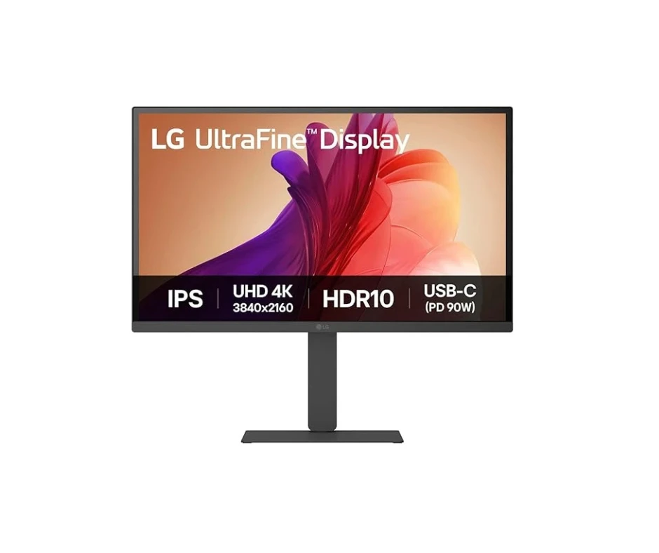 LG 27U730A 27” 4K UHD Ultrafine™ IPS Monitor, HDR10, DCI-P3 90%, USB-C 90W PD
